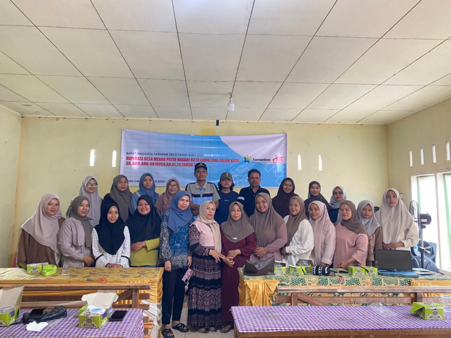 Rapat Anggota Tahunan (RAT) Tahun Buku 2025 Koperasi Desa Merah Putih Nagari Koto Lamo Lima Puluh Kota (25 April 2026)